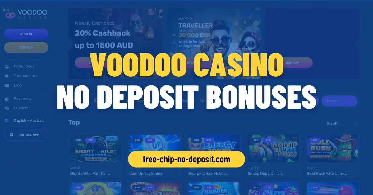 Voodoo No Deposit Bonus