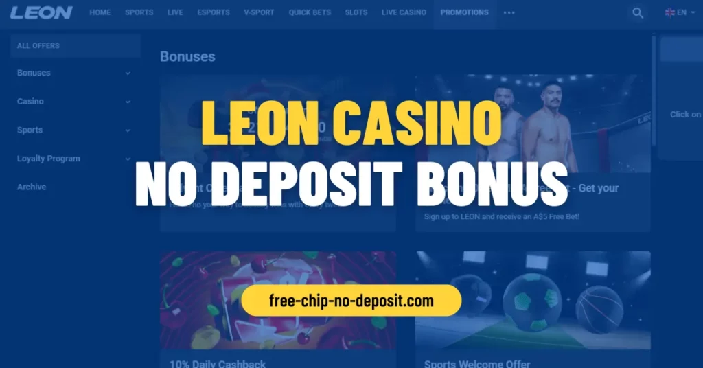 Leon Casino No Deposit Bonus