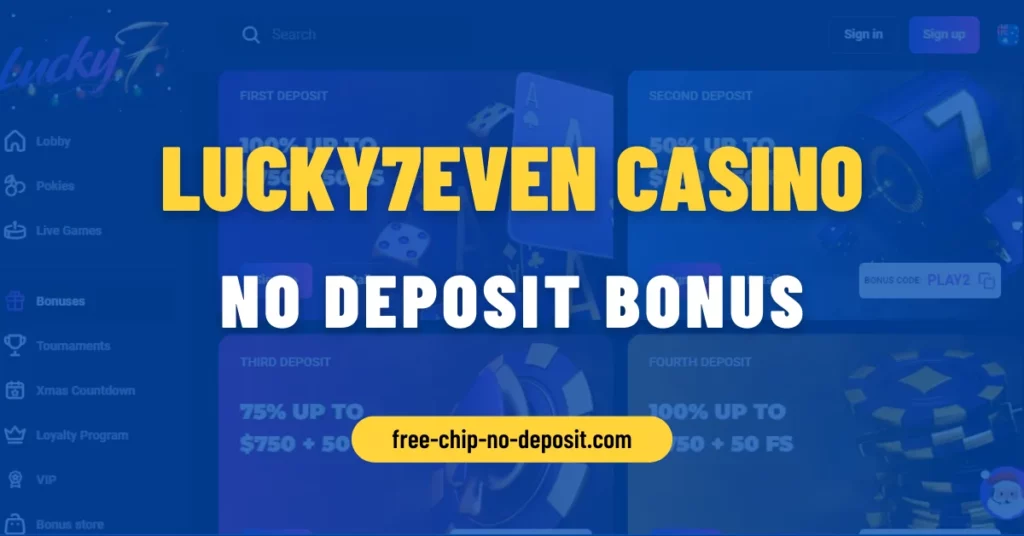 Lucky7even Casino No Deposit Bonus