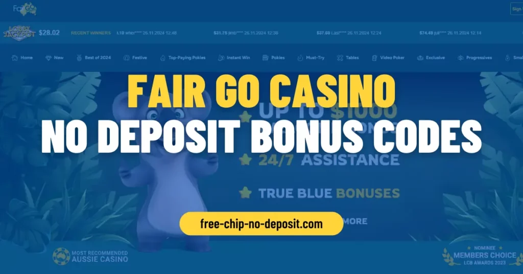 Fair Go Casino No Deposit Bonus Codes