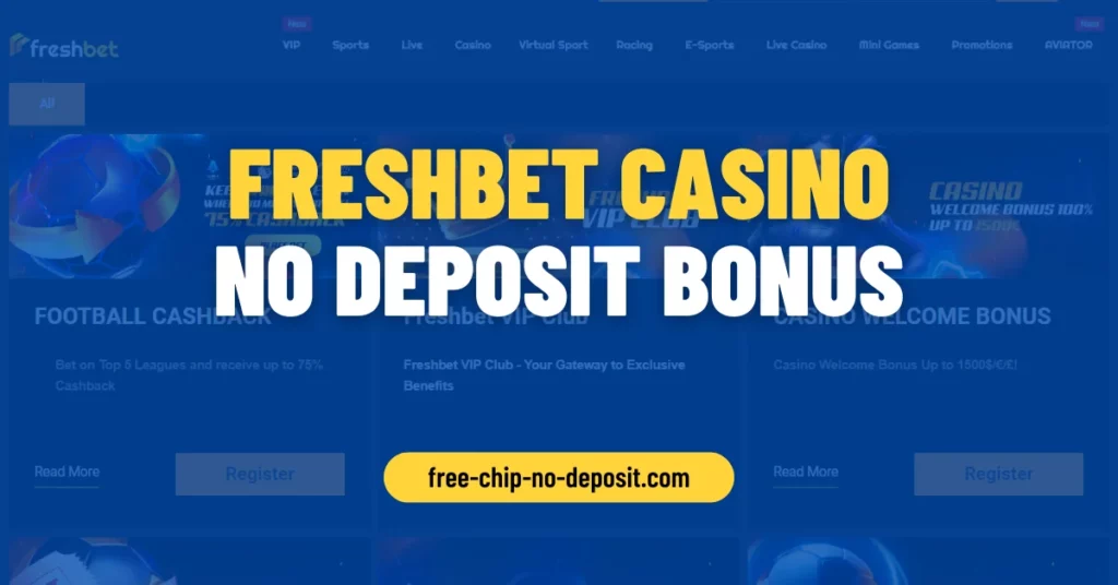 FreshBet Casino No Deposit Bonus