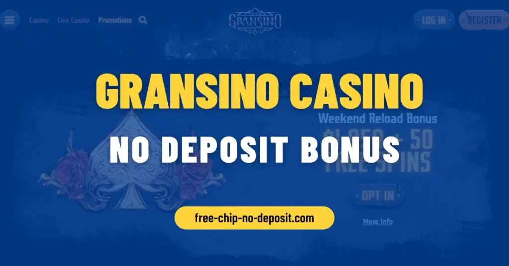 Gransino Casino NoDeposit Bonus