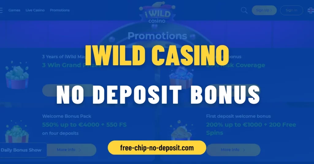 IWild Casino No Deposit Bonuses