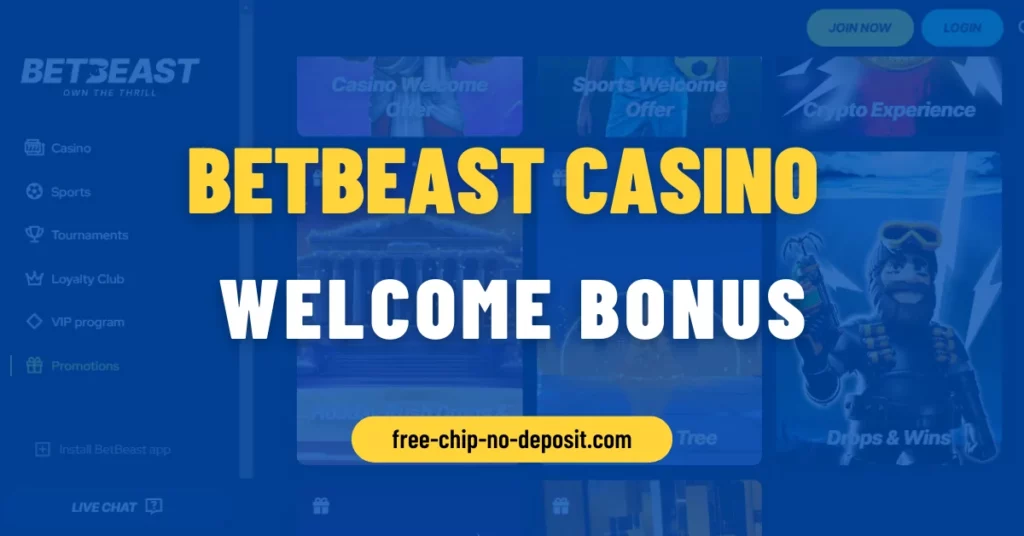 BetBeast Casino Welcome Bonus