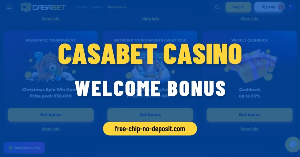 Casabet Casino Welcome Bonus