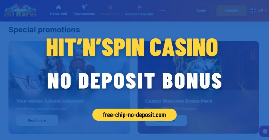 Hit'n'Spin Casino No Deposit Bonus