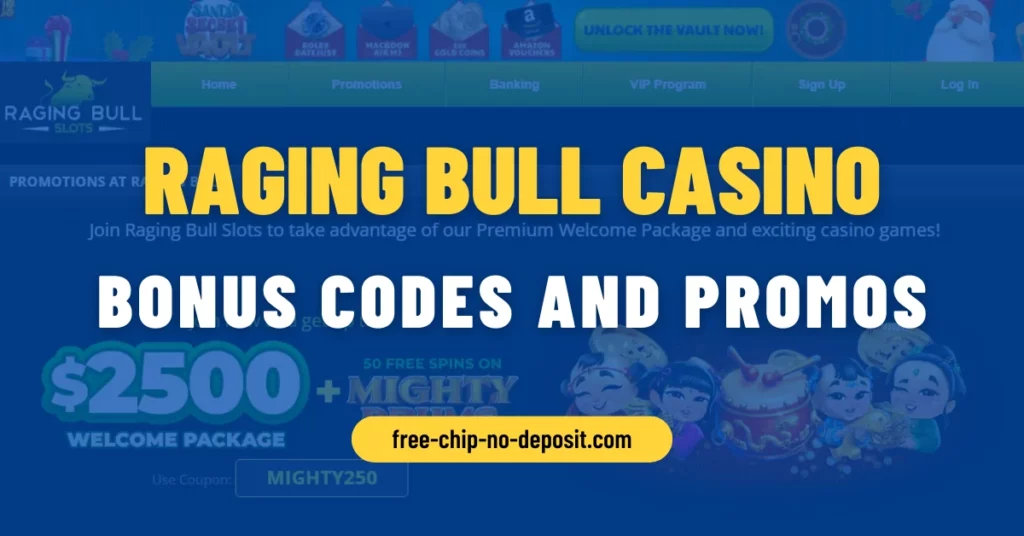 Raging Bull Casino Bonus Codes and Promos