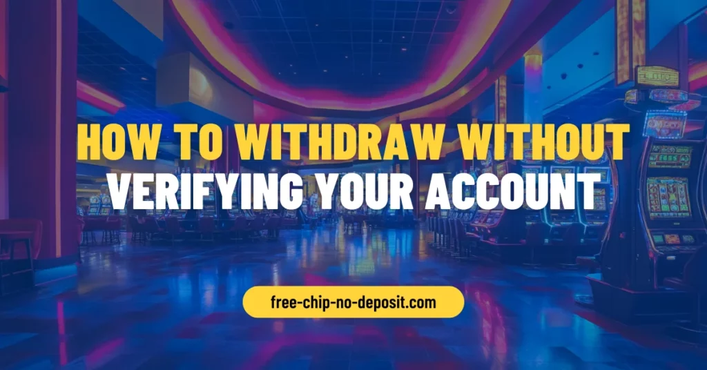 How to Withdraw Without Verifying Your Account