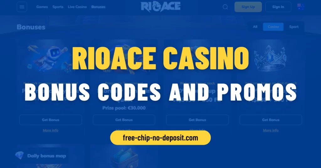 RioAce Casino Bonus Codes and Promos